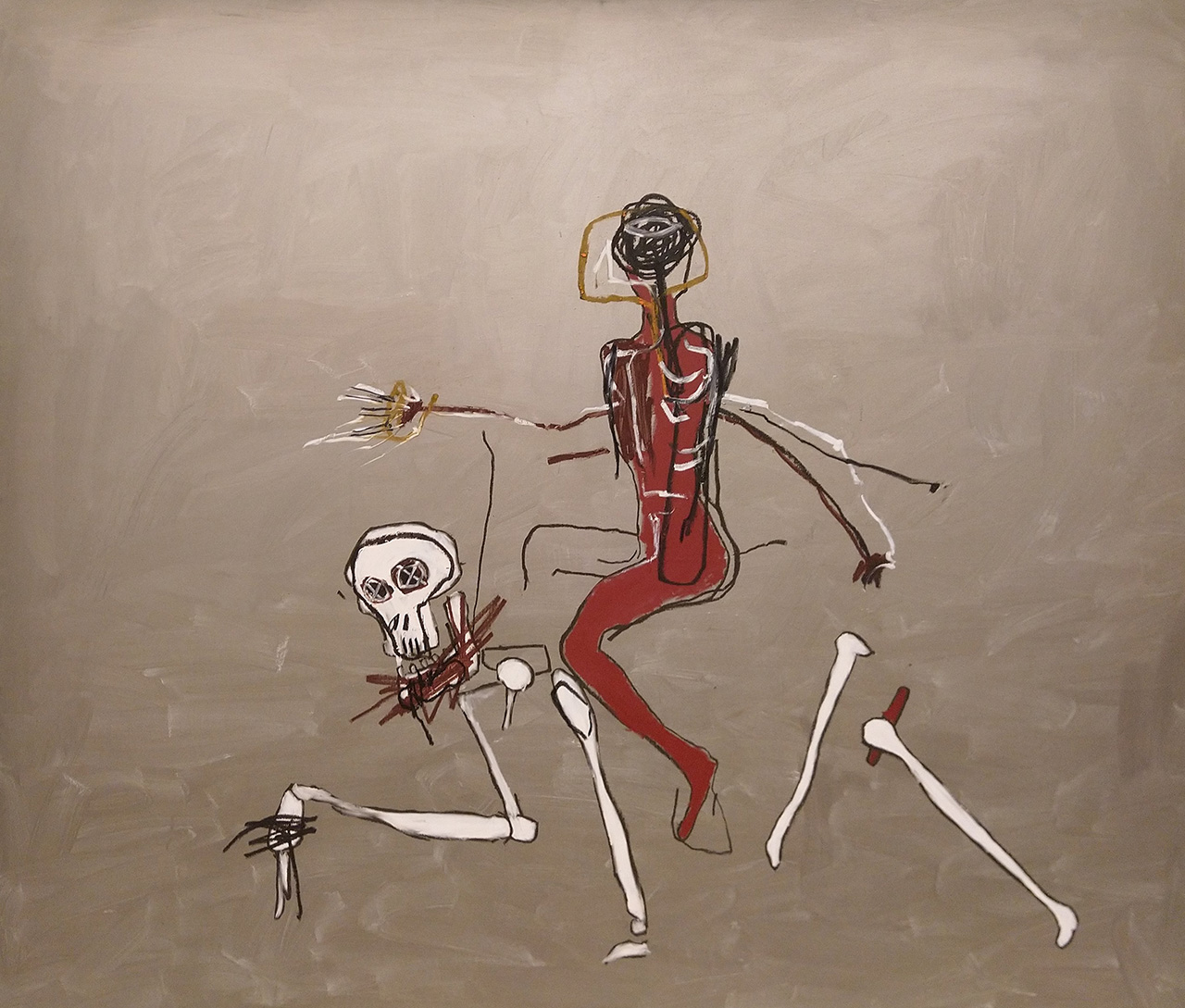 Jean-Michel Basquiat - Riding with Death