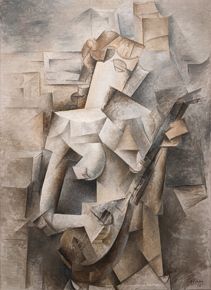 Girl with a Mandolin - Pablo Picasso