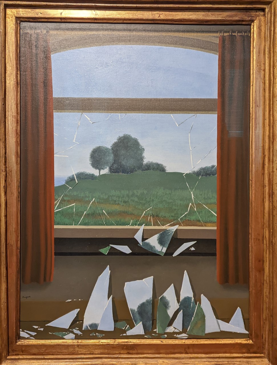 Rene Magritte, La Clef des champs