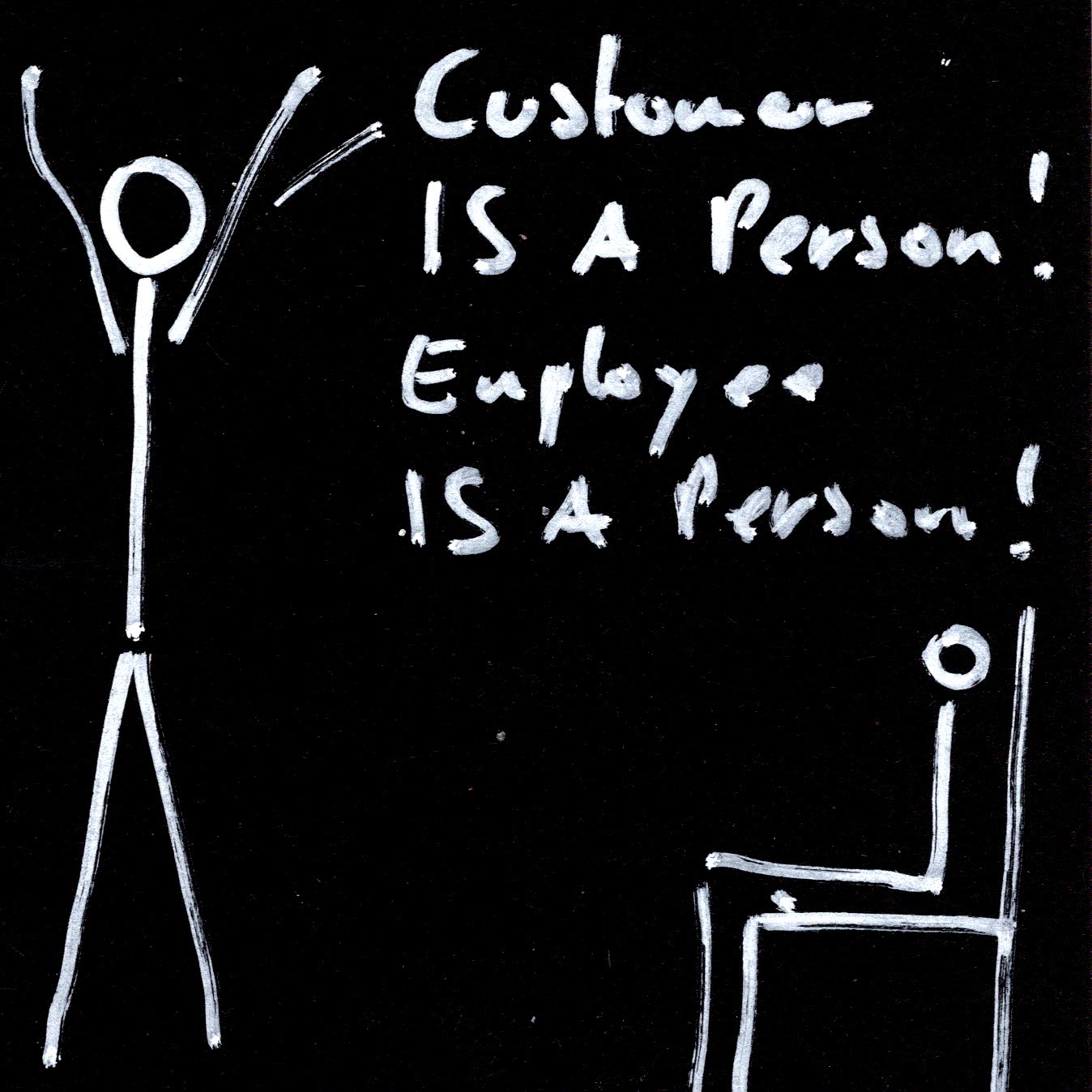 Customer IS-A Person! Employee IS-A Person!